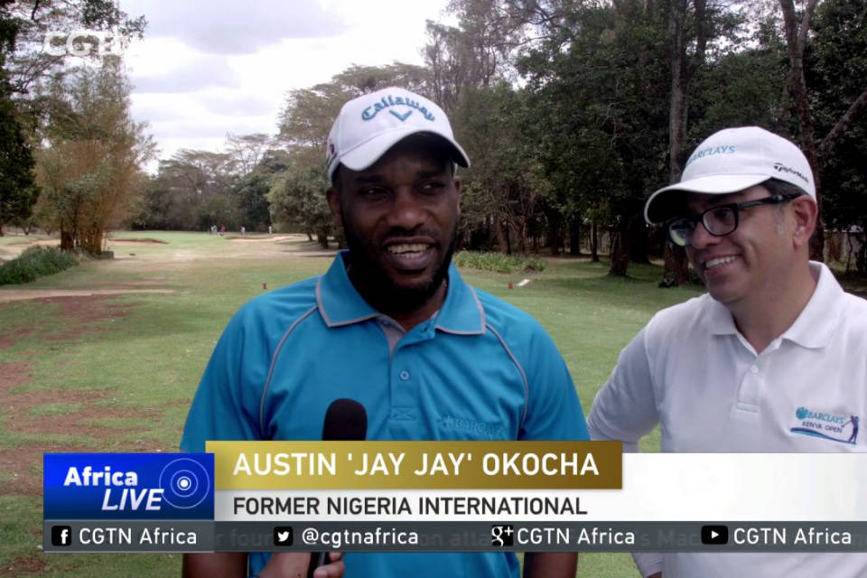 Pensiun dari sepakbola, Okocha kini menekuni olahraga golf